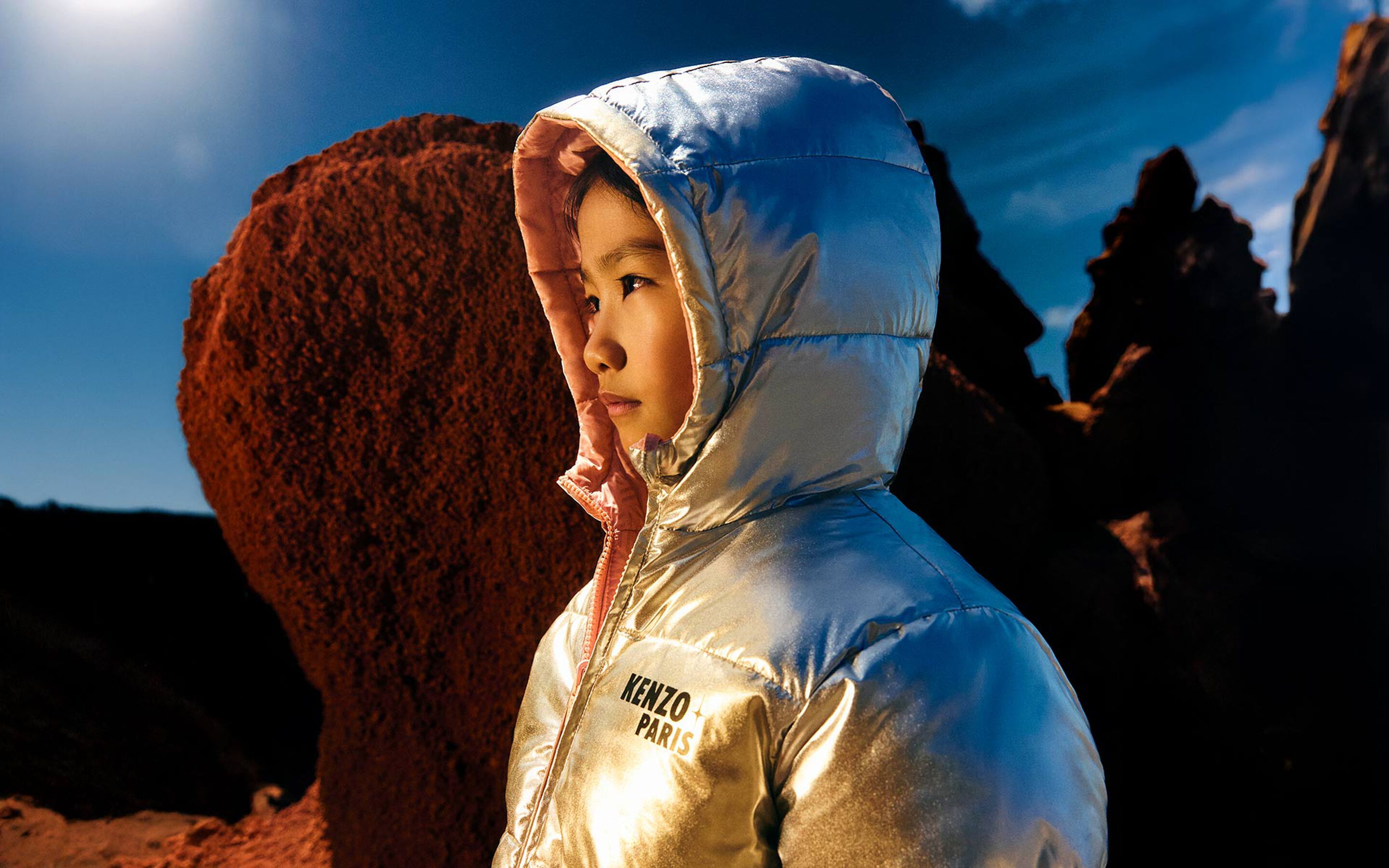 Os casacos da marca KENZO KIDS na Kids around