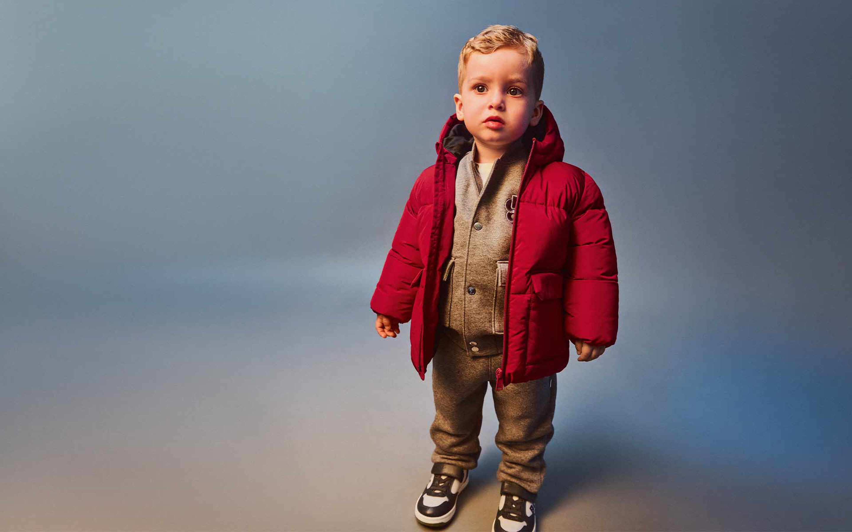 Casaco com capuz BOSS na moda para crianças – Kidsaround