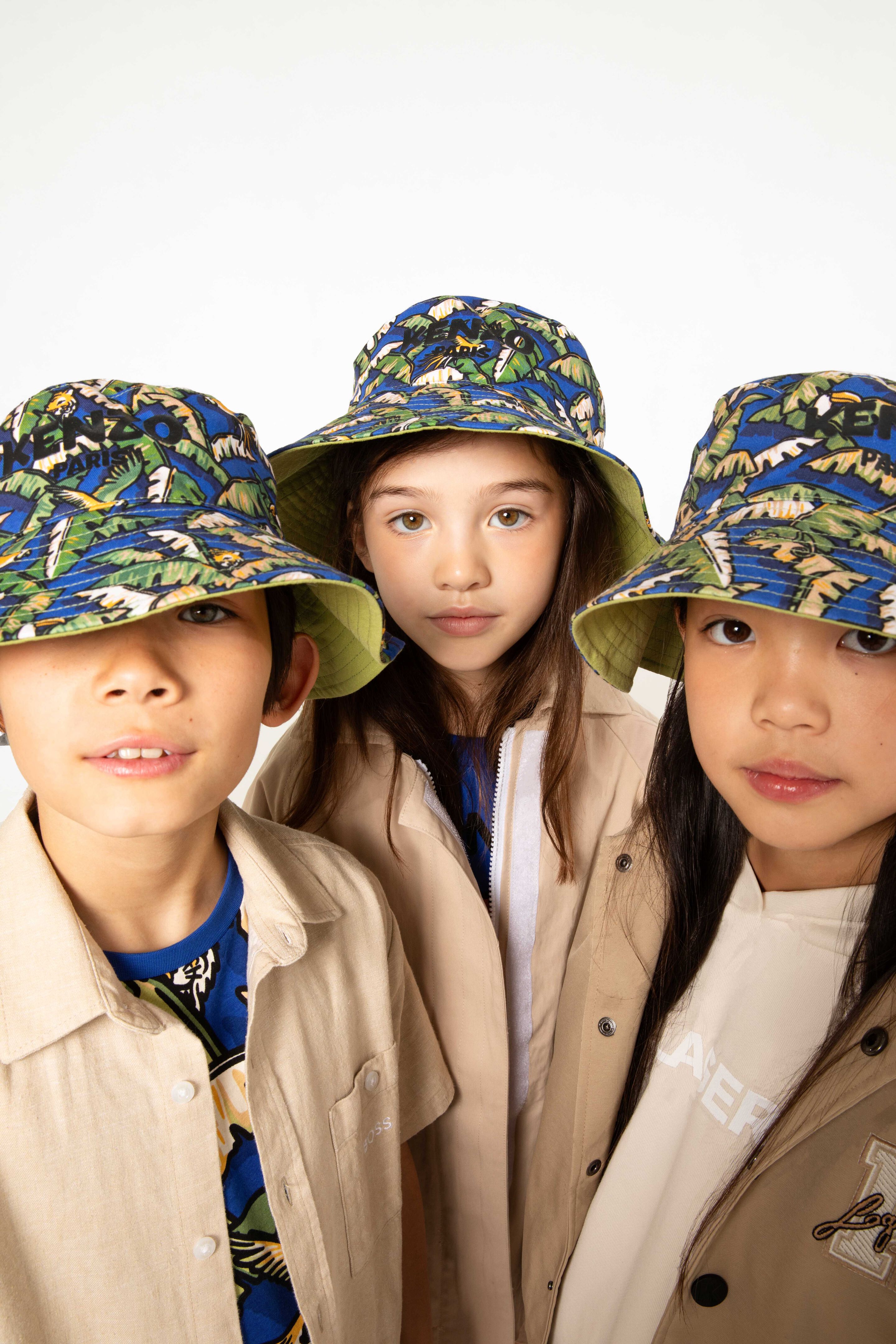 Inspiração jungle chic – roupas safari coordenadas para irmãos