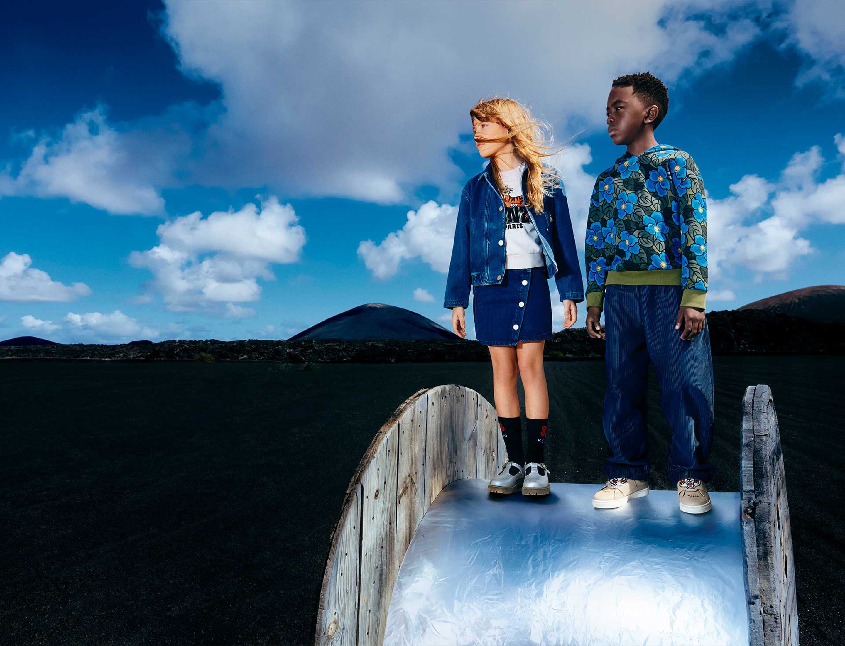 kenzo brand on kids around