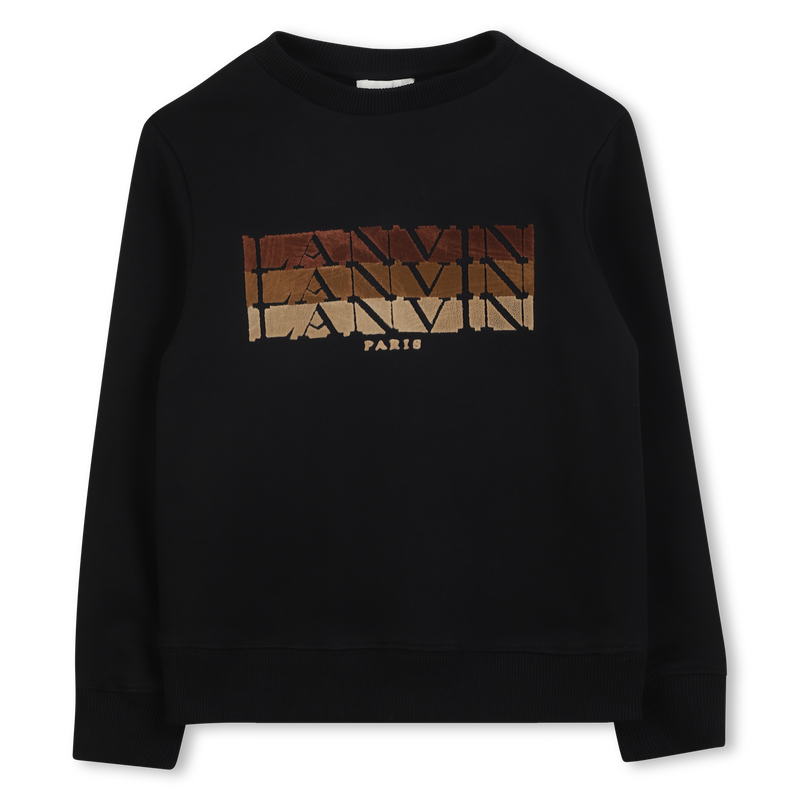 Moletom com logotipo LANVIN 
                    BOY