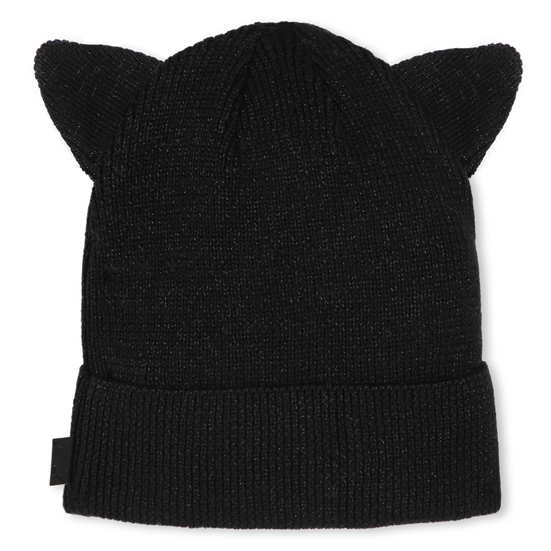 Gorro de malha com lantejoulas KARL LAGERFELD KIDS 
                        GIRL