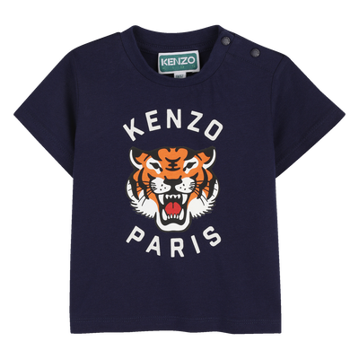 T-SHIRT DE MANGA CURTA KENZO KIDS UNISEX