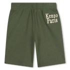 Cal&ccedil;&otilde;es de bermuda fleece KENZO KIDS 
                    BOY