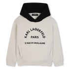 Moleton com capuz KARL LAGERFELD KIDS 
                    BOY
