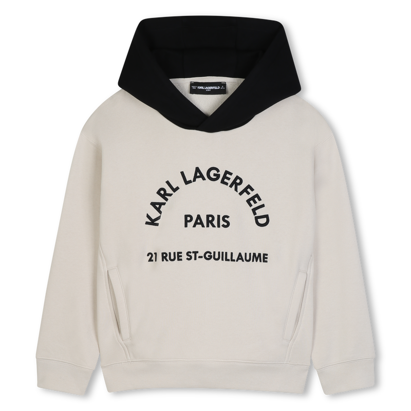 Moleton com capuz KARL LAGERFELD KIDS 
                        BOY