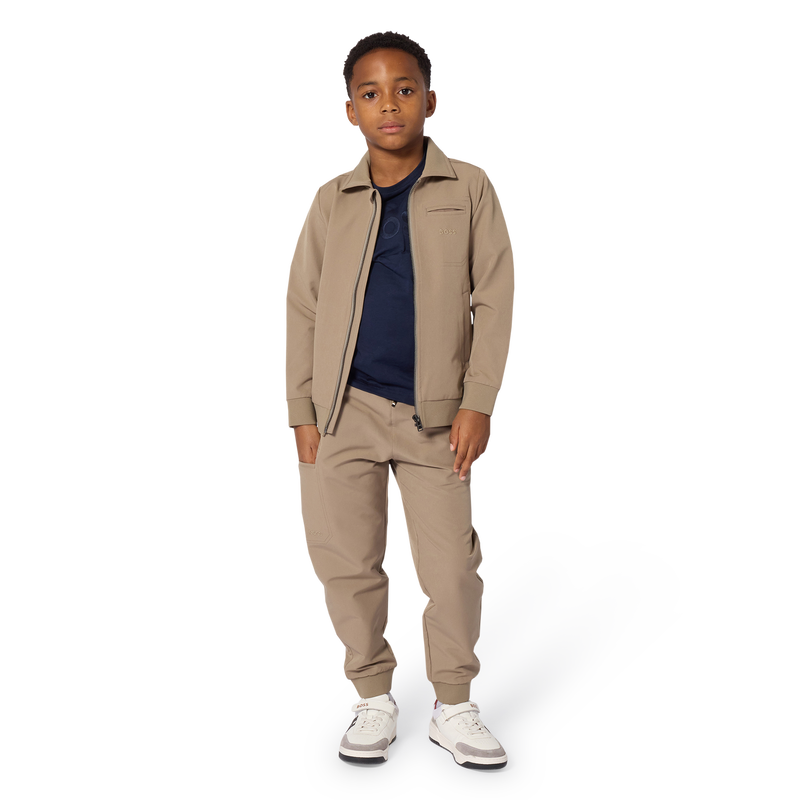Cardigan em tecido sint&eacute;tico BOSS 
                        BOY