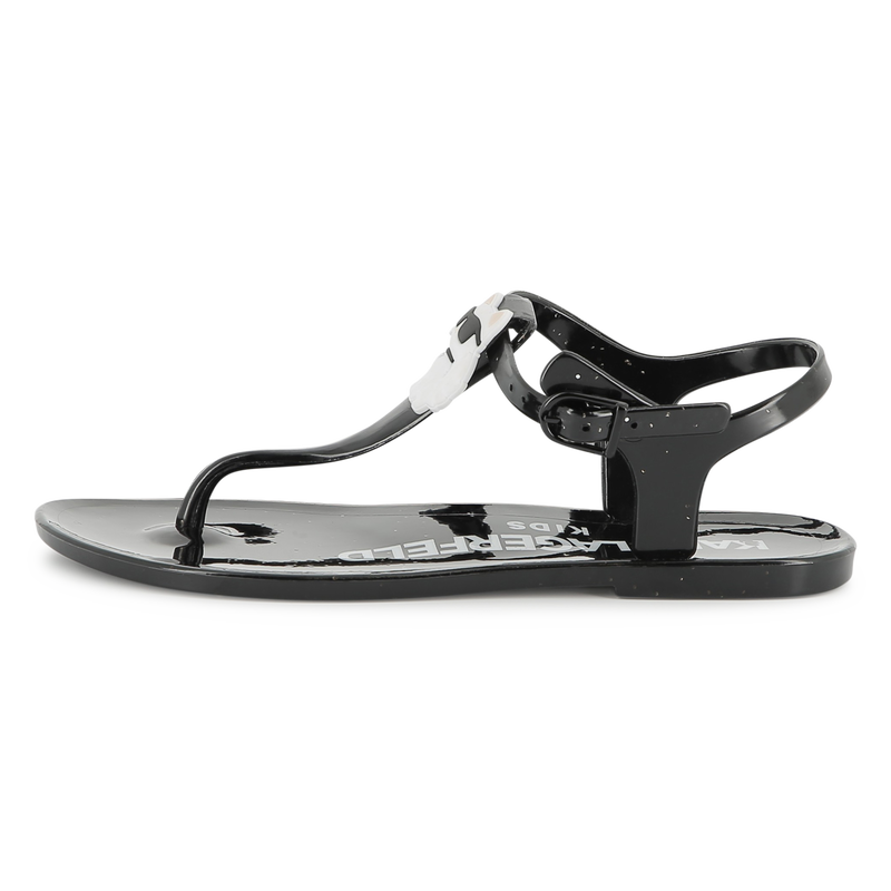 Sand&aacute;lias de fivela KARL LAGERFELD KIDS 
                        GIRL