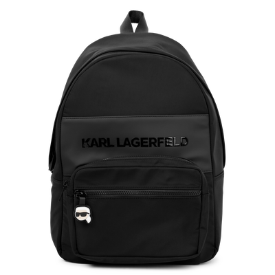 Mochila com log&oacute;tipo em relevo KARL LAGERFELD KIDS BOY
