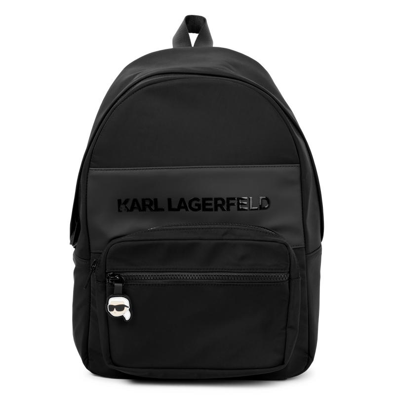 Mochila com log&oacute;tipo em relevo KARL LAGERFELD KIDS 
                        BOY