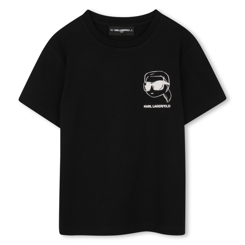 T-SHIRT DE MANGA CURTA KARL LAGERFELD KIDS 
                        BOY