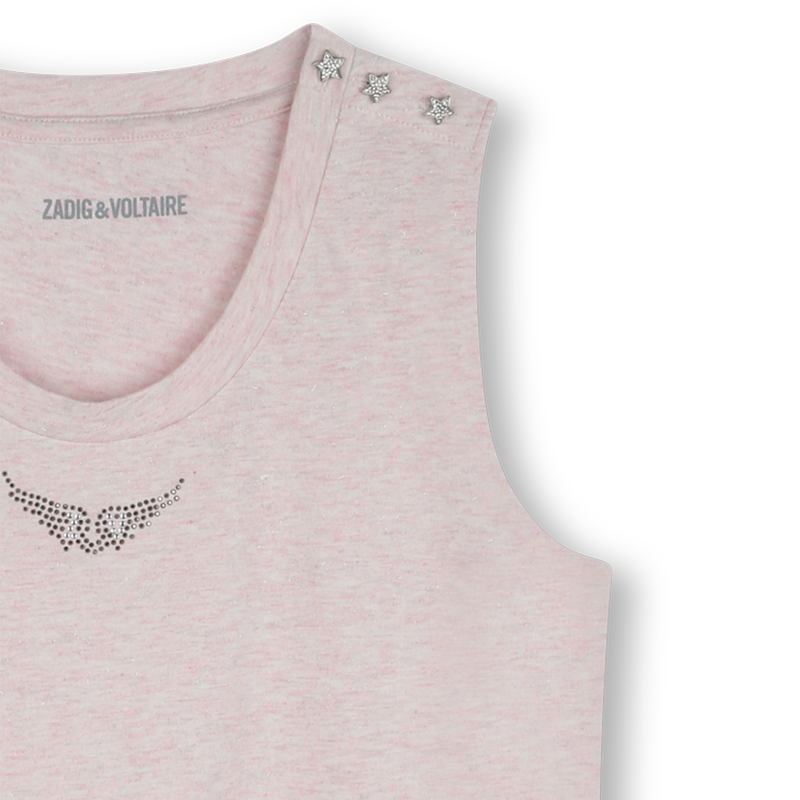 Vestido com strass ZADIG & VOLTAIRE 
                        GIRL