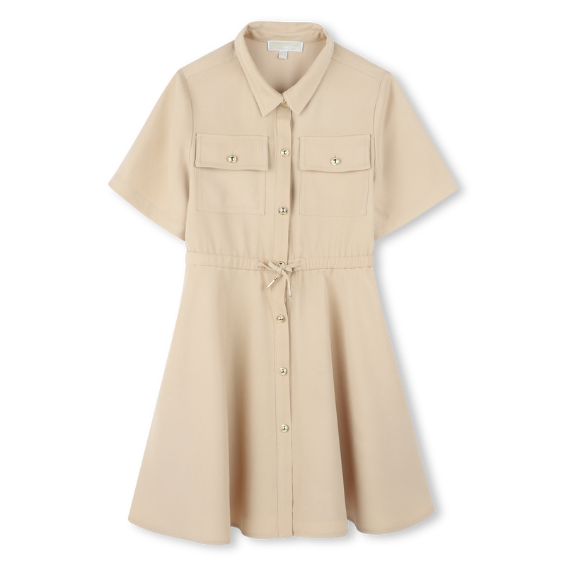 Vestido de manga curta MICHAEL KORS 
                        GIRL