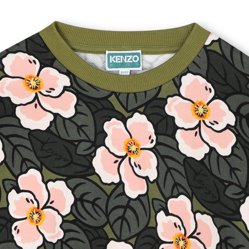 Moletom de l&atilde; KENZO KIDS 
                        GIRL