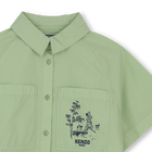 Camisa poplin KENZO KIDS 
                    GIRL