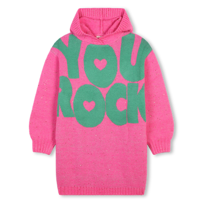 Vestido brilhante com capuz BILLIEBLUSH GIRL