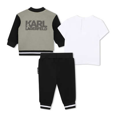 Conjunto de moletom KARL LAGERFELD KIDS BOY