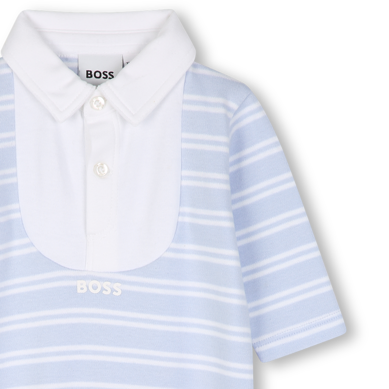 Conjunto de pijama e touca BOSS 
                        MENINO