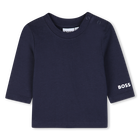 Conjunto de macac&atilde;o e camiseta BOSS 
                    MENINO