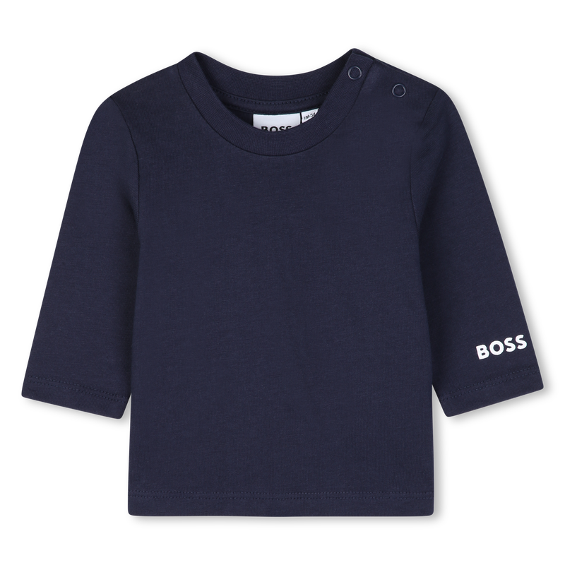 Conjunto de macac&atilde;o e camiseta BOSS 
                        MENINO