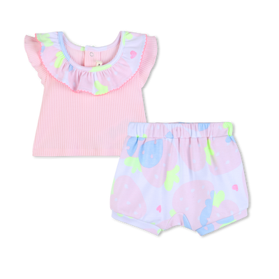 T-SHIRT + CONJUNTO DE CAL&Ccedil;&Otilde;ES BILLIEBLUSH GIRL