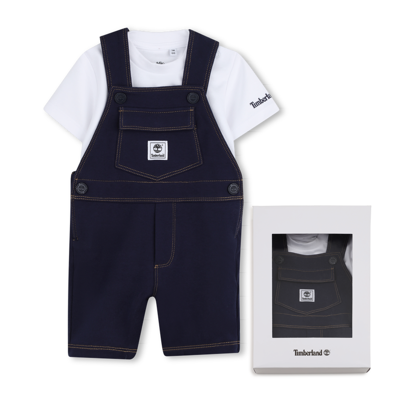 CONJUNTO DE MACAC&Otilde;ES E T-SHIRTS TIMBERLAND 
                        BOY
