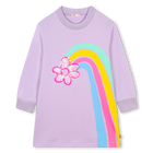 Vestido de molet&atilde;o com lantejoulas BILLIEBLUSH 
                    GIRL