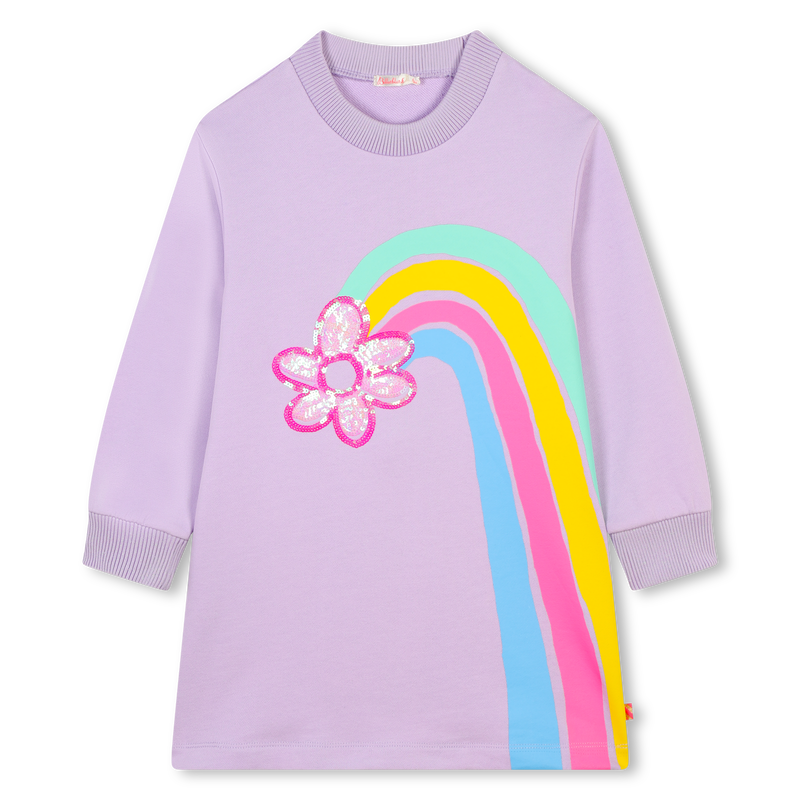 Vestido de molet&atilde;o com lantejoulas BILLIEBLUSH 
                        GIRL