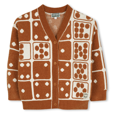Cardigan de tric&ocirc; KENZO KIDS GIRL