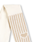 Meia-cal&ccedil;a com glitter dourado BILLIEBLUSH 
                    GIRL