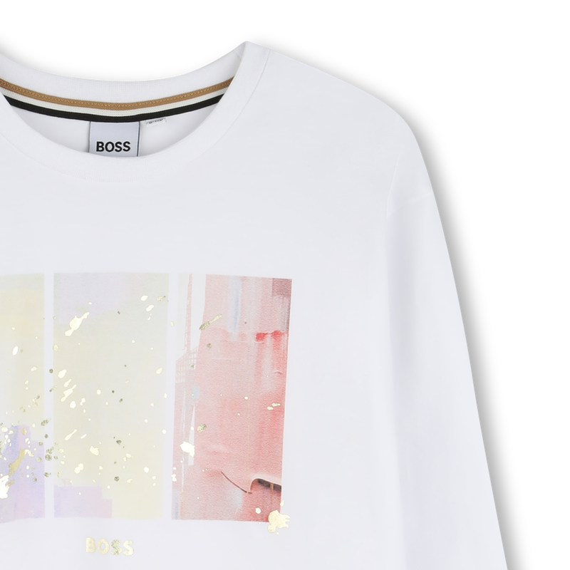 Camiseta de manga comprida BOSS 
                        GIRL