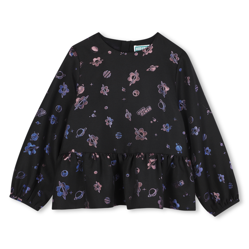 Blusa Cerimonial KENZO KIDS 
                    GIRL