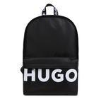 Mochila com log&oacute;tipo HUGO 
                    MENINO