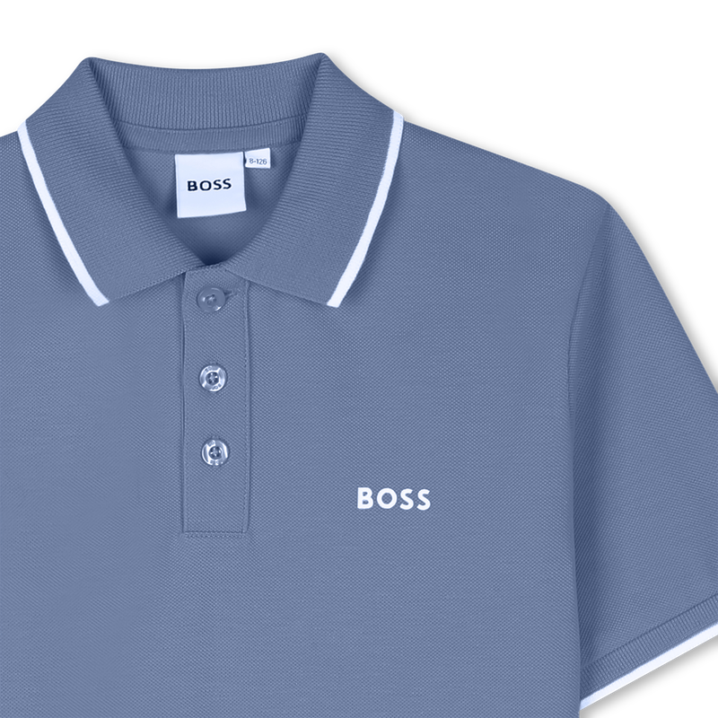 Camisa polo de manga curta BOSS 
                        BOY