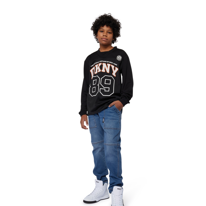 Calças de ganga com 4 bolsos DKNY 
                    UNISEX