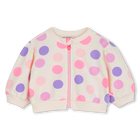 Cardigan em moletom BILLIEBLUSH 
                    MENINA