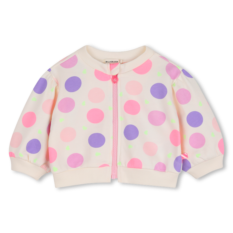 Cardigan em moletom BILLIEBLUSH 
                        MENINA