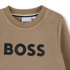 Moletom com gola redonda BOSS 
                    BOY