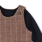Conjunto vestido e camiseta CHLOE 
                    MENINA