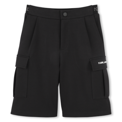Bermuda com bolsos KARL LAGERFELD KIDS BOY