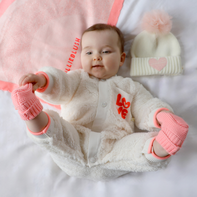 Gorro de malha com pompom BILLIEBLUSH 
                    GIRL
