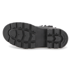 Bota Chelsea de couro bovino KARL LAGERFELD KIDS 
                    GIRL