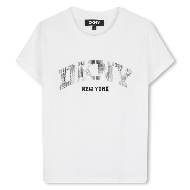 Camiseta de mangas curtas DKNY 
                        GIRL