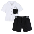Camisa e cal&ccedil;&otilde;es sebmle KARL LAGERFELD KIDS 
                    BOY
