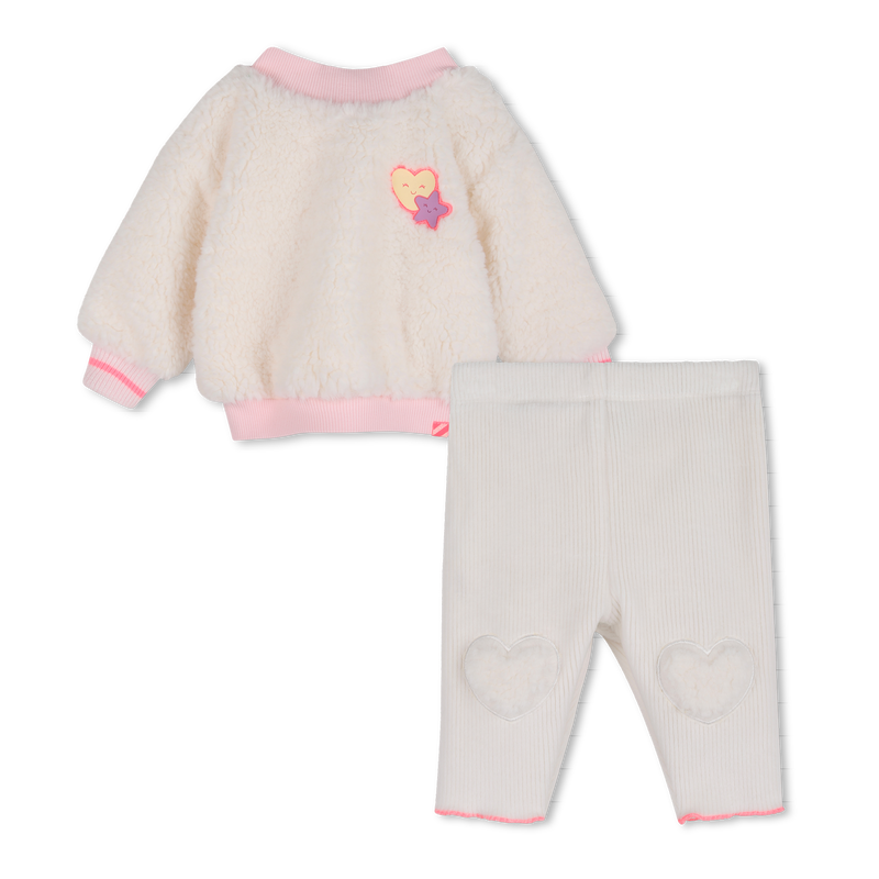 Conjunto de moletom e legging BILLIEBLUSH 
                        GIRL