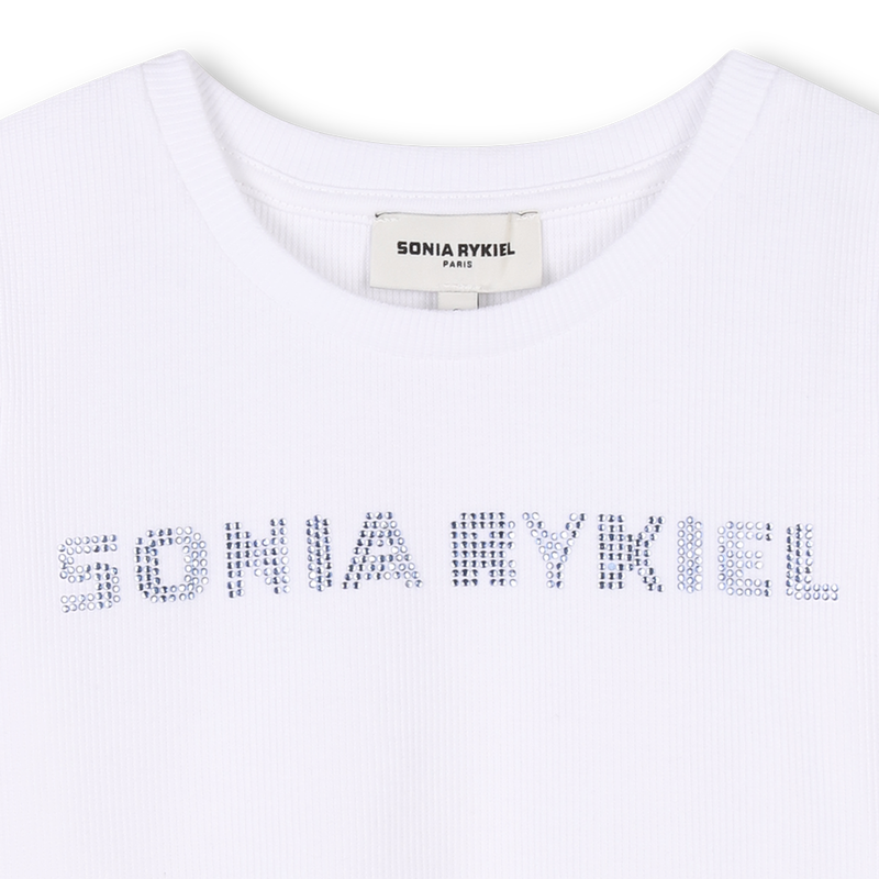 T-shirt de manga curta SONIA RYKIEL 
                        GIRL