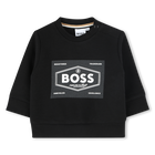 Sweatshirt molet&atilde;o BOSS 
                    BOY