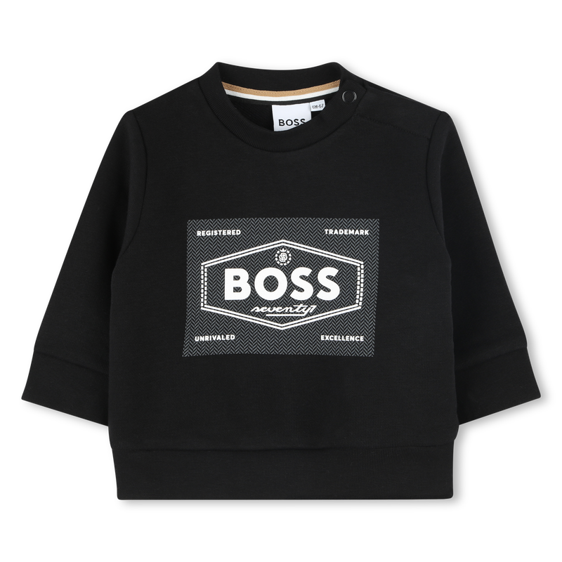 Sweatshirt molet&atilde;o BOSS 
                        BOY