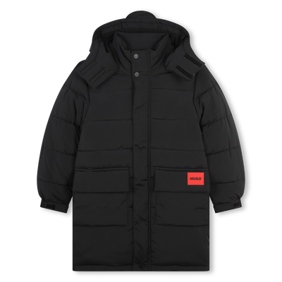 Casaco comprido com capuz HUGO BOY