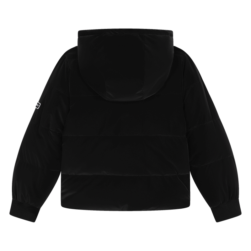 Blusão reversível com capuz DKNY 
                    GIRL